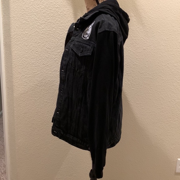 RSQ Denim Hoody Jacket - Picture 6 of 12